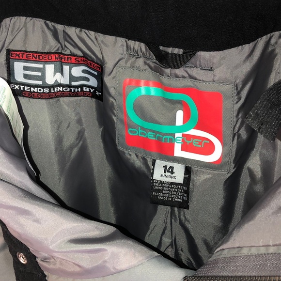 Obermeyer ski pants sz. 14 juniors Color black - Picture 6 of 8